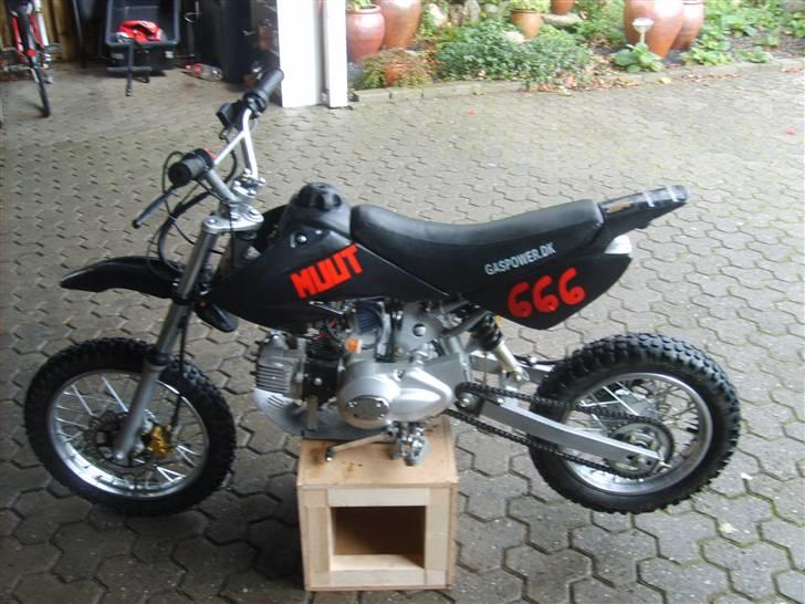 MiniBike Dirtbike 125 ccm - BYTTET billede 13