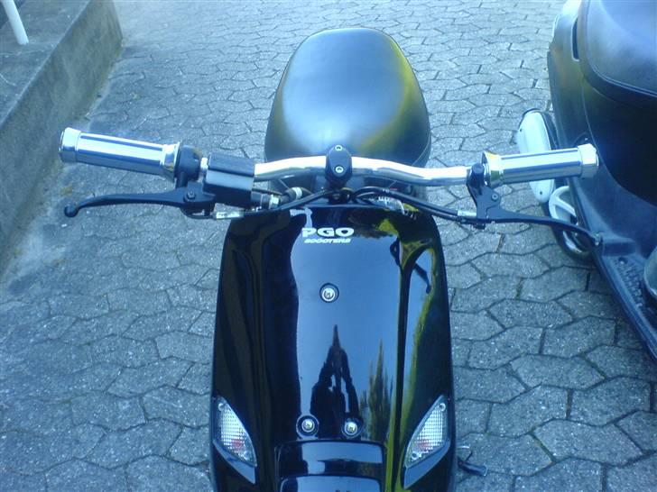 PGO Comet - Da min Comet havde cykelstyr på :P  billede 6