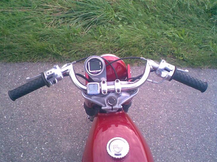 Puch Monza - Candy Rød - Solgt - Cockpit billede 2