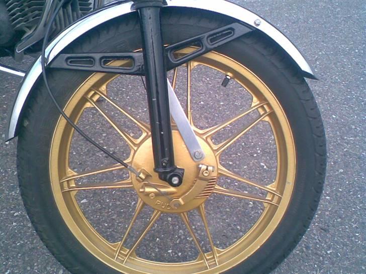 Puch Monza - Candy Rød - Solgt - Det flotte fælg. billede 4