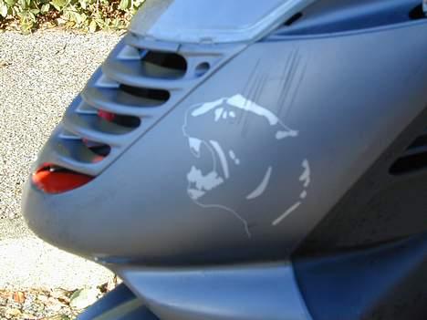 Aprilia Sonic stoppet af politiet - :O damn.. nogen der har set det mærke før? Det er vist et spansk motorcykel team`s mærke. :) det er da meget fedt. billede 8