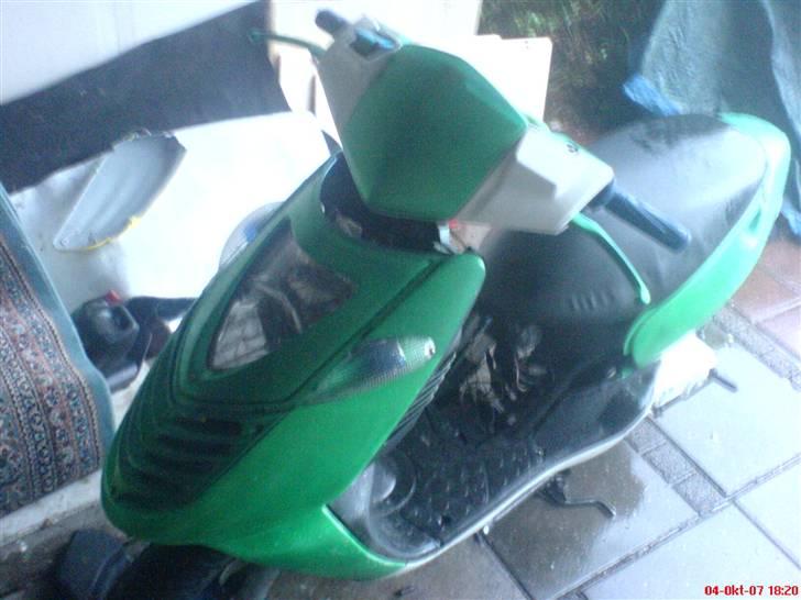 Aprilia Sonic (Solgt) - Efter den blev nakket , (Nu ser den sådan ud) billede 20