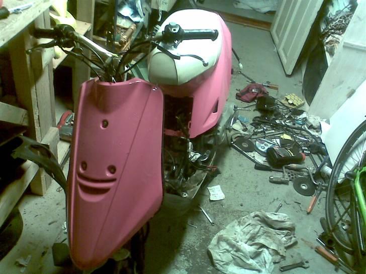 Yamaha Jog Fs >>Solgt i dele:'(  - Sådan så den ud da jeg fik den. :D billede 11