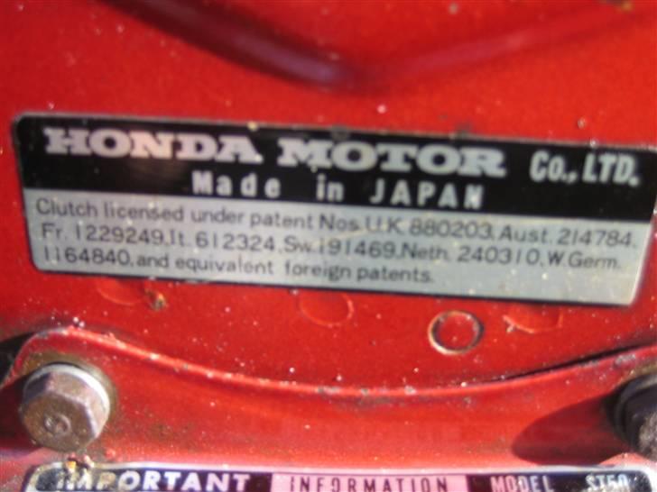 Honda Dax ST50 100% org. SOLGT - Originalt billede 12