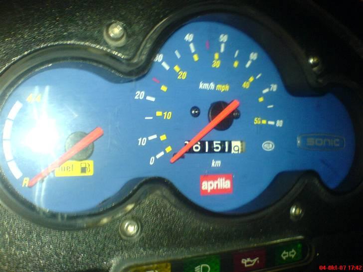Aprilia Sonic solgt billede 5