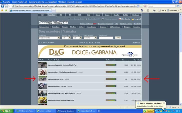 Yamaha sting byttet til sonic billede 14