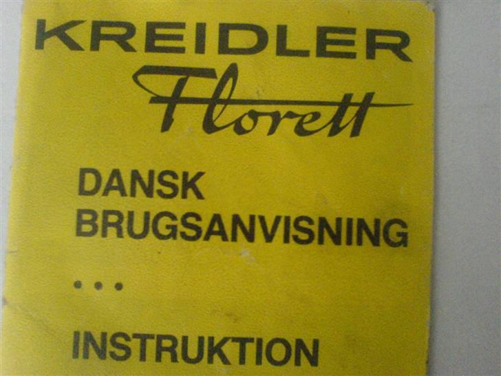 Kreidler lf - min brugermanual til kreidler :) rimlig sjælden og ikke til salg billede 10