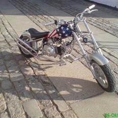 MiniBike chopper, solgt.  