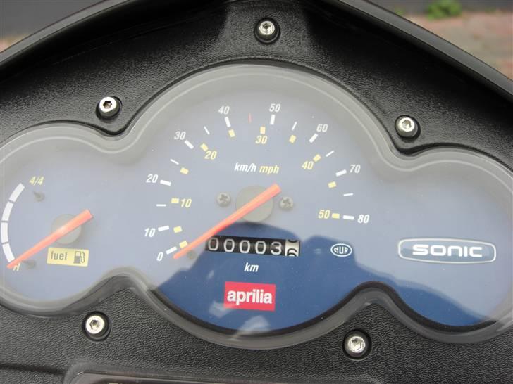 Aprilia Sonic - mit speedo billede 2