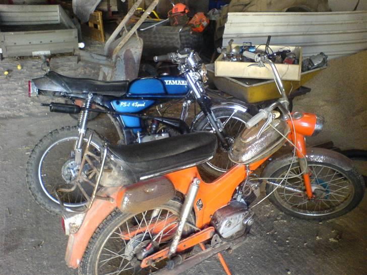 Yamaha fs1 4gear- BYTTET TIL ZIP - Min elskede 4 gear, og den djlige gamle tomos-cross qq: billede 3