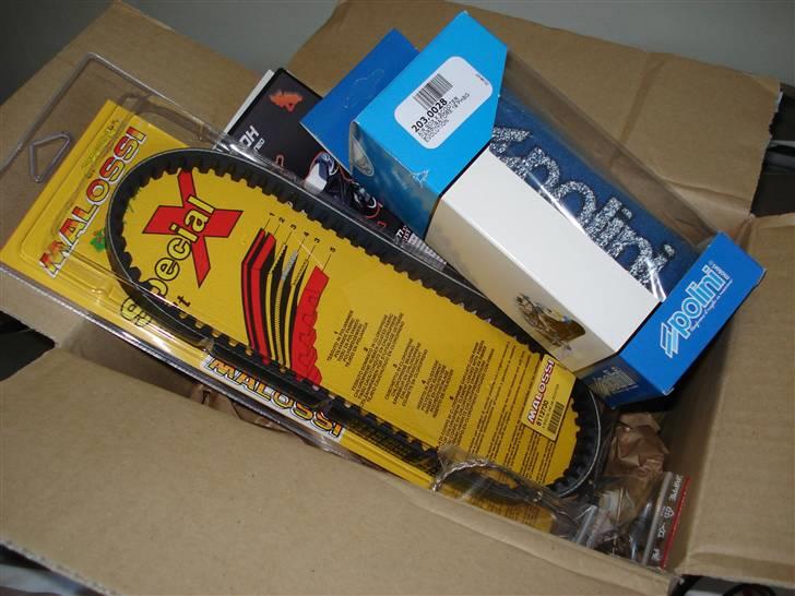 PGO Hot 50 solgt - Rem og filter kommet hjem fra Speedline. billede 11