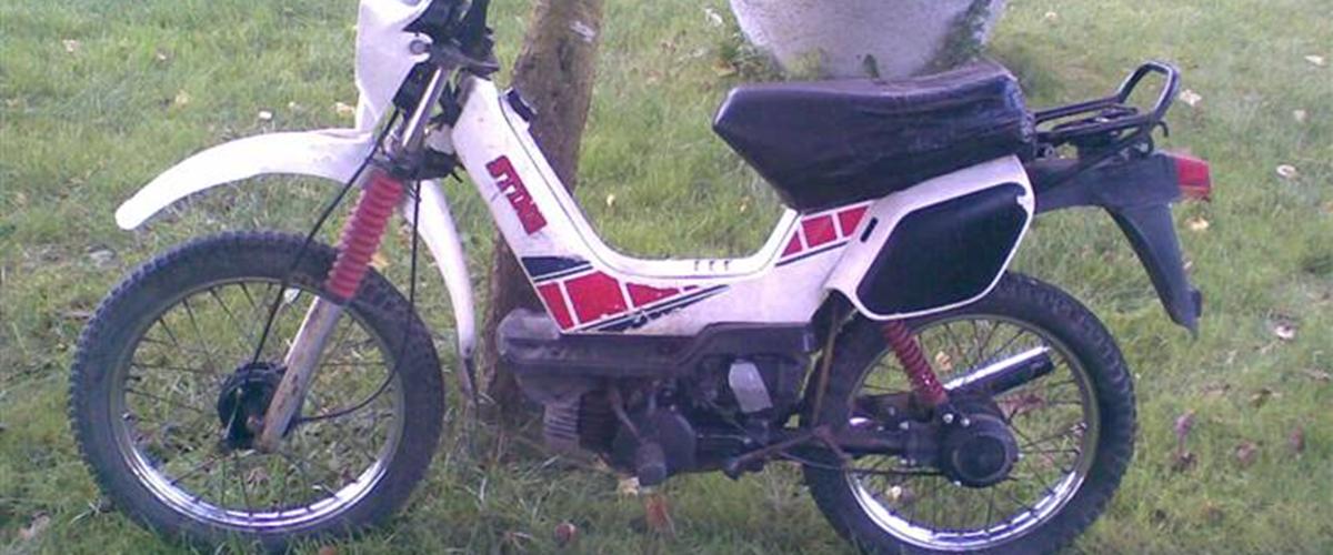 Yamaha moped til salgs
