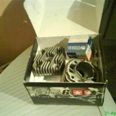 Yamaha jog - strålenerne smadret