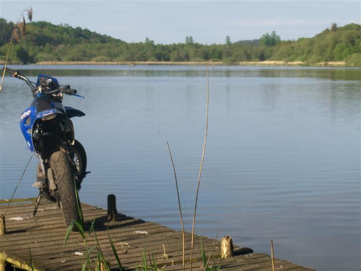 Suzuki SMX 70cc SOLGT - igen, ud over søen.. billede 4