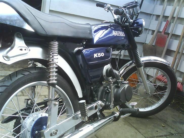 Suzuki K50 - Solgt - Som den står nu:D billede 1