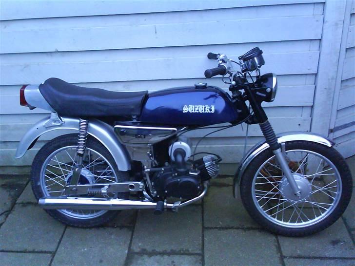 Suzuki K50 - Solgt - som den var inden det næste projekt;) billede 3