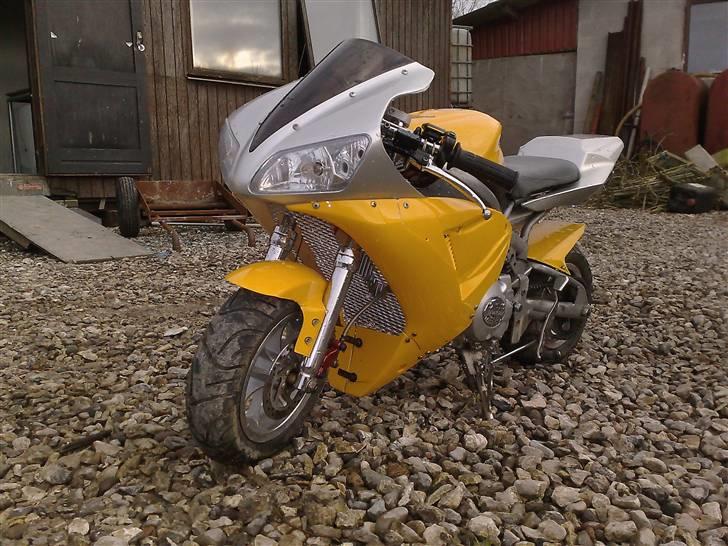 MiniBike R6 110 ccm  solgt - nyt billede taget med nokia n82 billede 1
