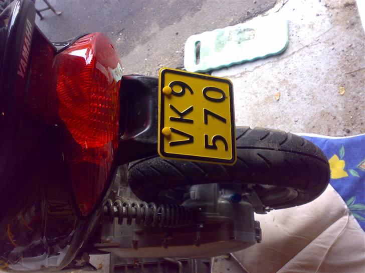 Yamaha Jog R - man kan se bagskærmen er blevet lidt kortet af ;) billede 10