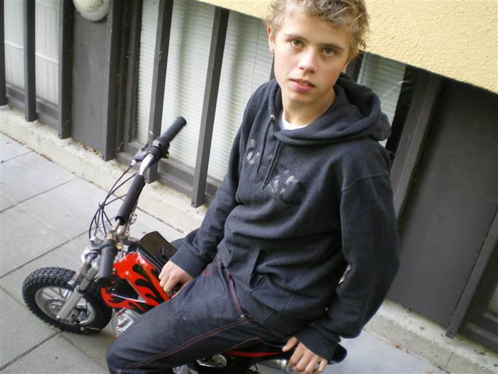 MiniBike Crosser [SOLGT] - med jule på :D - hahaha xD super cruiser´tur :D billede 6