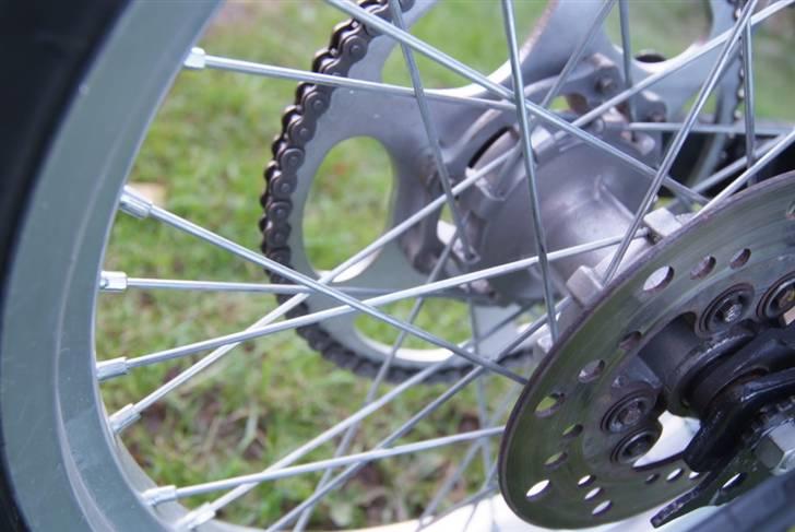 Suzuki Rmx 50 Byttet til Katana - Nye eger smat poleret fælgkant billede 9