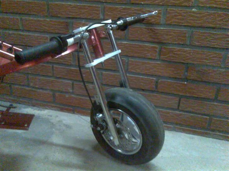 MiniBike projekt Custom - >´ Før ´< - Da jeg lige havde fået den samme aften 23/10-07 billede 2