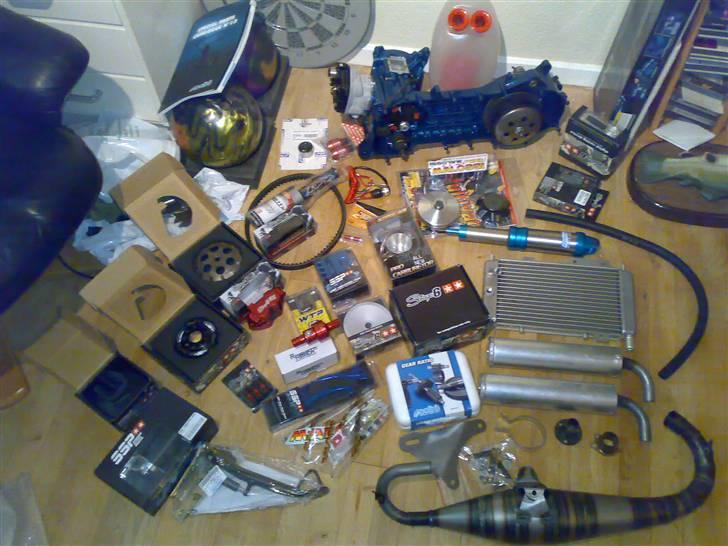 Gilera         Runner PATA NEGRA - alle mine dele til runner´en billede 17