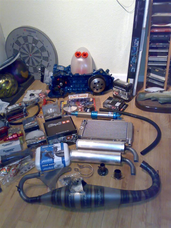 Gilera         Runner PATA NEGRA - alle mine dele til runner´en billede 18