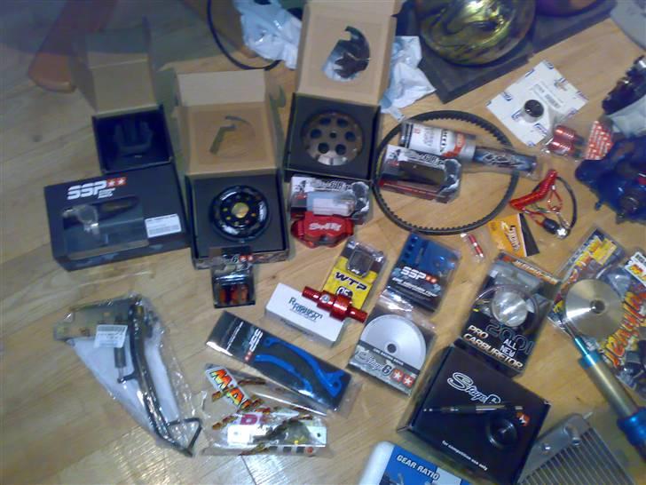 Gilera         Runner PATA NEGRA - alle mine dele til runner´en billede 20