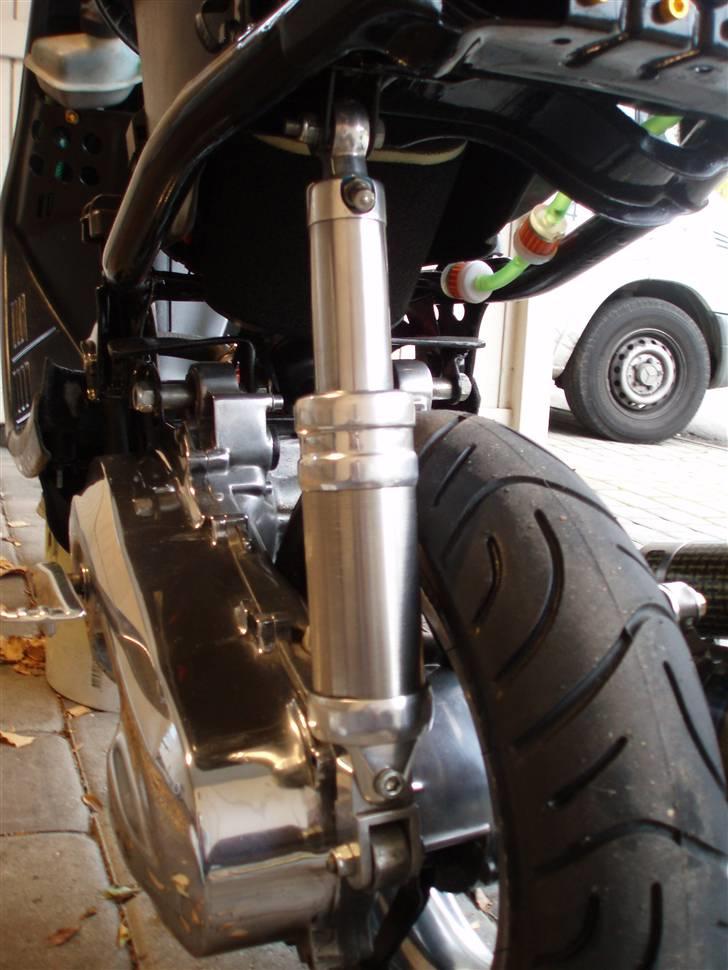 Yamaha Jog FS LC - poleret Olie/luft dæmper, Doppler New billede 7