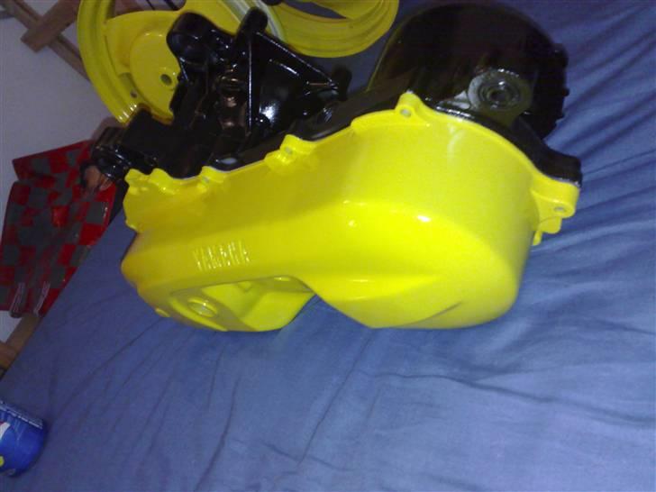 Yamaha Jog fs | Før - 27-10-07 spartlet variatorskjold!  billede 12