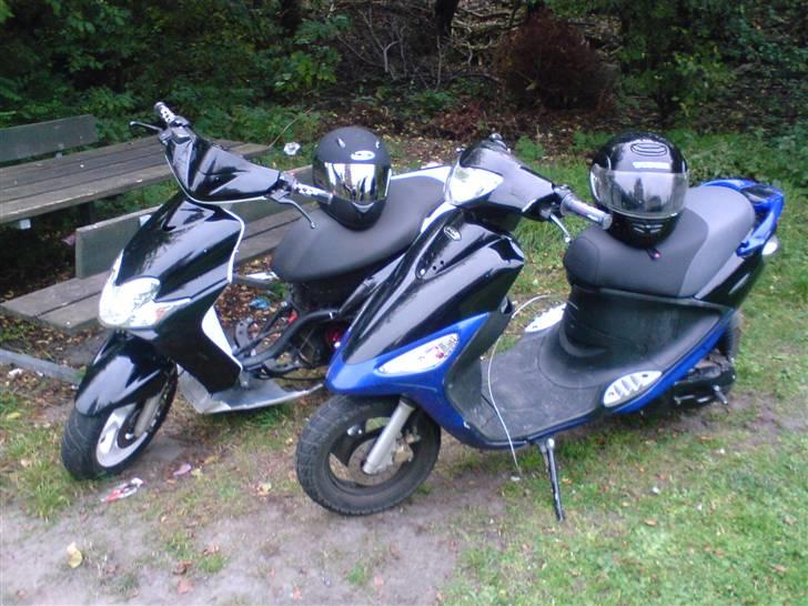 Yamaha Jog R - Byttet til NRG - Sammen med min vens Ligero.. Den er hurtigere end man regner med. Se evt video billede 16