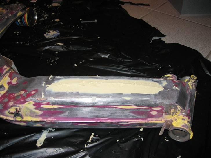 Puch maxi (gost rider)metrakit - tanken skulle da også spartles :P billede 4