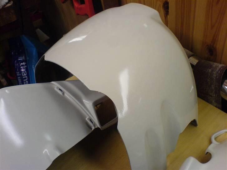 Aprilia sonic //Projekt!! - det inderskjold bliver samme farve som yderskjoldene . ! billede 5