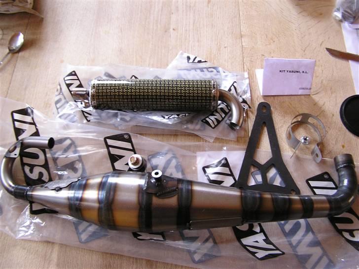 Yamaha Jog LC ''SOLGT'' :( - Uhm så kom min TS06 udstødnings Erstatning, nemli en C30. billede 15