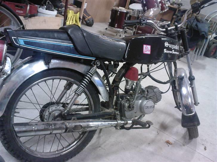 Suzuki dm 50 samurai - som den står nu billede 12