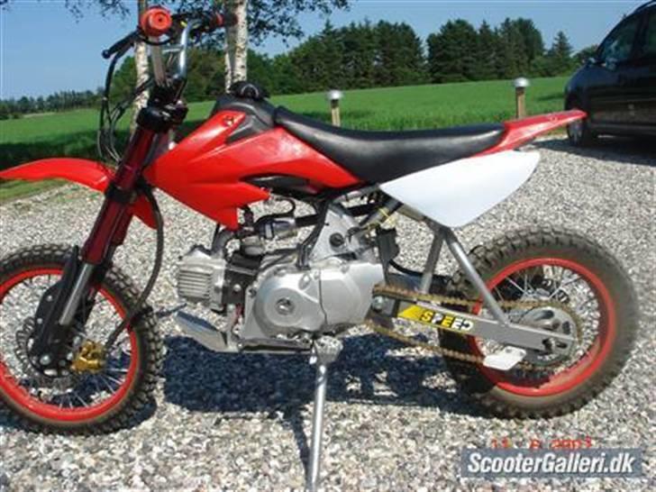 MiniBike dirt bike 110cc (byttet) billede 1