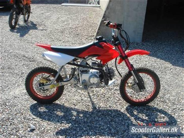 MiniBike dirt bike 110cc (byttet) billede 2