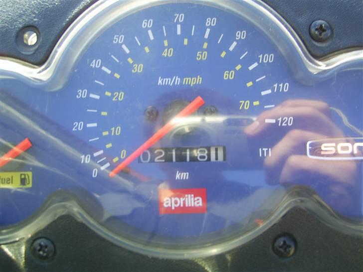 Aprilia sonic byttet - den har ikke gået så langt, ca 2xxxkm billede 5