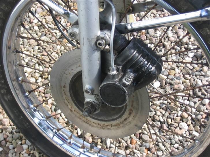 Yamaha fs1 DX FØR - forbremsen billede 2