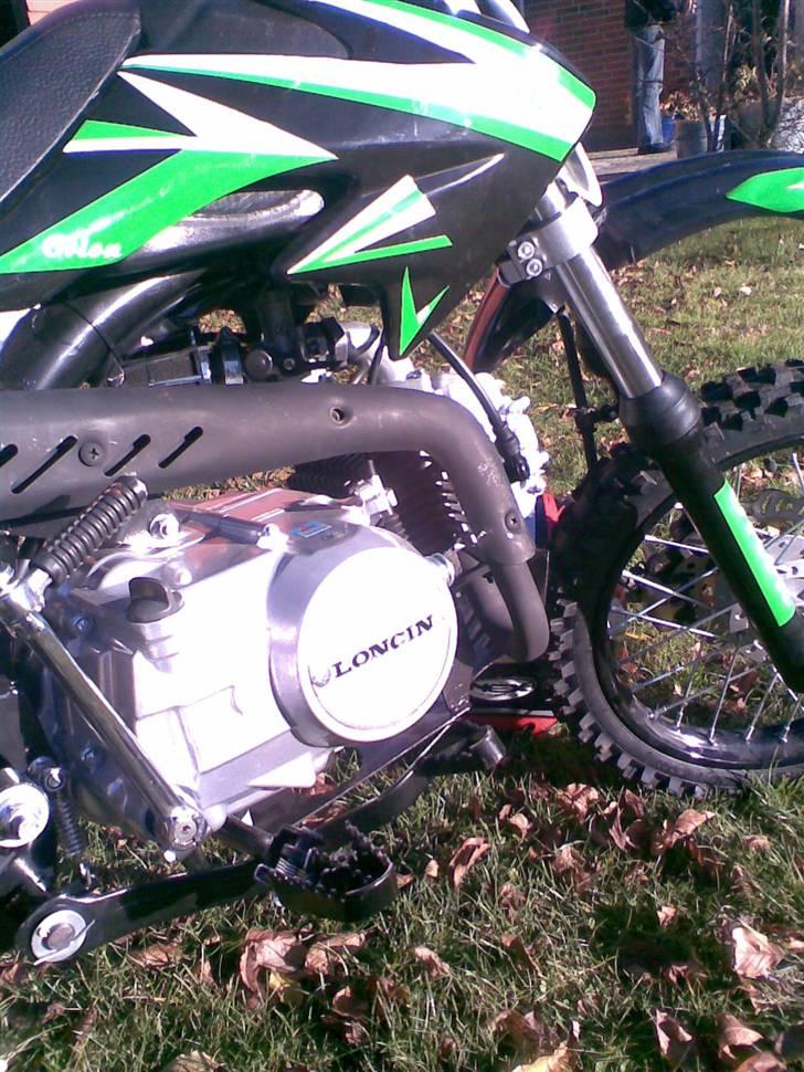 MiniBike dirtbike 125ccm (solgt) billede 12