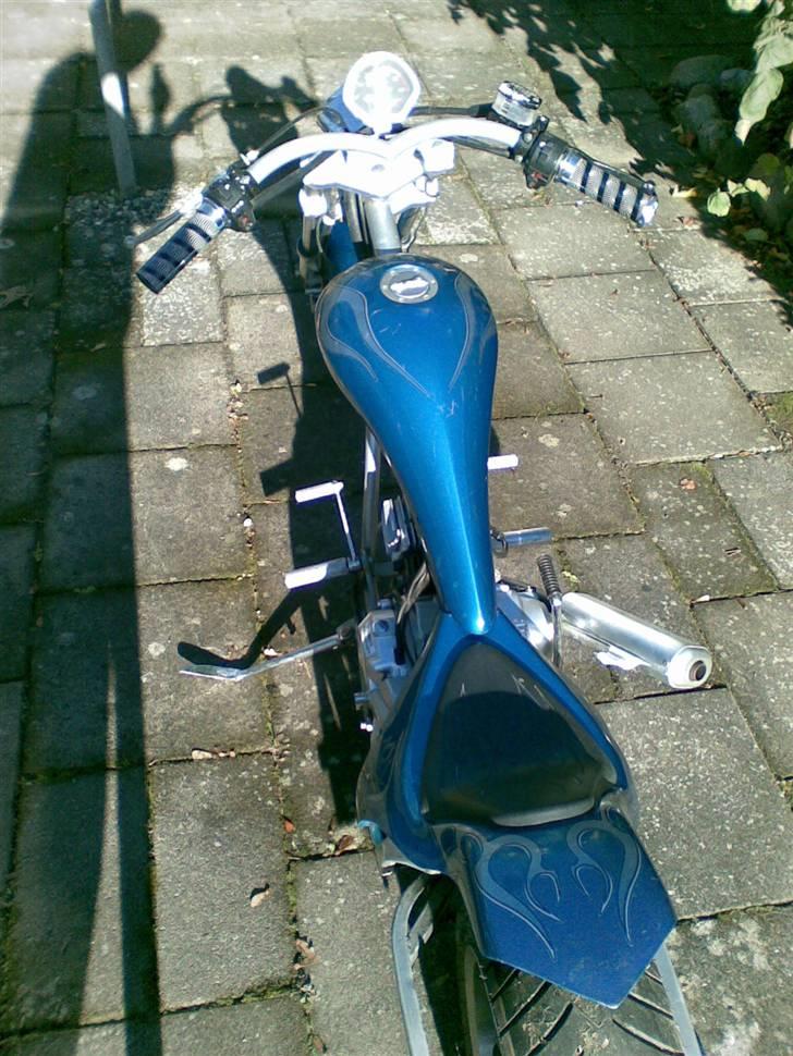 MiniBike Mini Chopper 125ccm billede 5