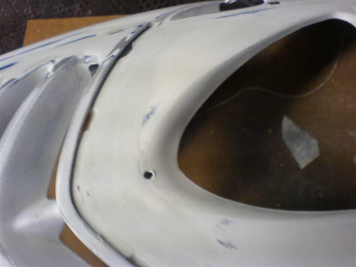 Aprilia sonic //Projekt!! - rillen til pakningen spartlet væk.. IKKE SET FØR ? billede 13