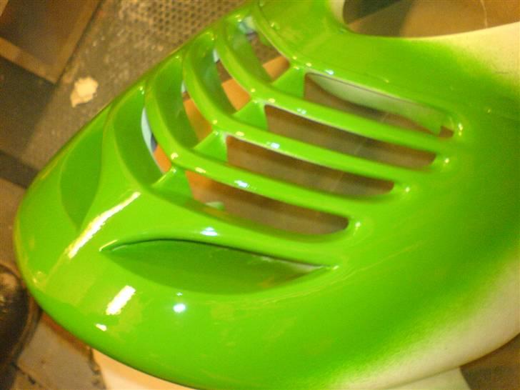 Aprilia sonic //Projekt!! - lige prøvemaling for at tjekke om der er ujævnhedder.. lader det ikke til.. billede 14