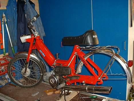 Puch MAXI P SOLGT - Da jeg var ved at samle den igen! (med Jeppe :p) billede 5