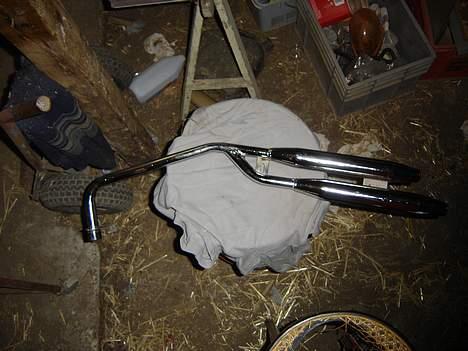 MiniBike mini chopper tilbage:D - den brumer som den skal billede 2