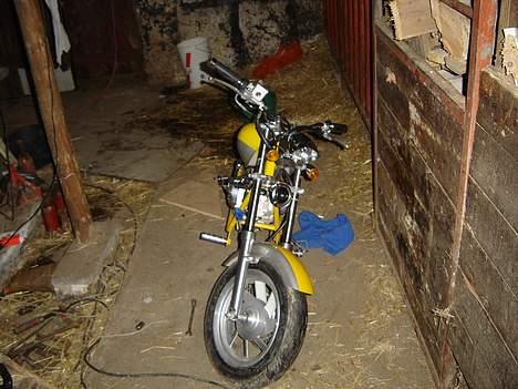 MiniBike mini chopper tilbage:D billede 3