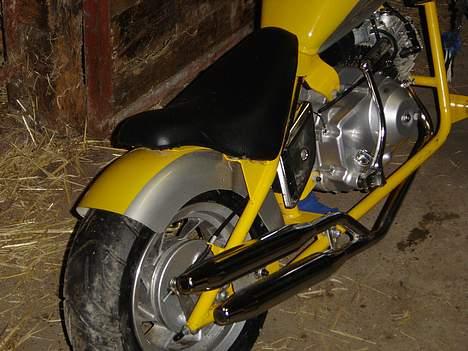 MiniBike mini chopper tilbage:D billede 8
