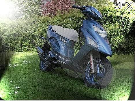 Honda SFX Bebse blå  ( STJÅLET) - Taget fra siden!! billede 1