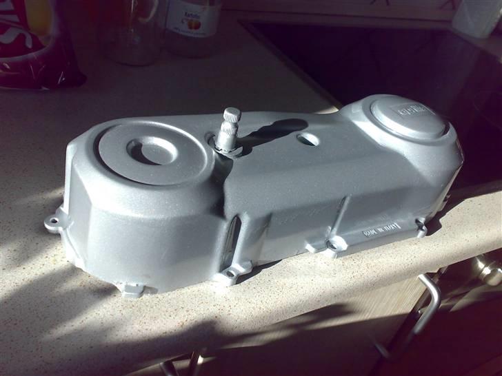 Yamaha jog lc byttet med stalker - mit lakeret vario skjold :p billede 9