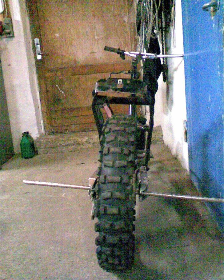 Piaggio zip 125 sprinter - bagenden er lidt lav, men det er for at få et intryk af hvordan den kommer til at se ud :) billede 2